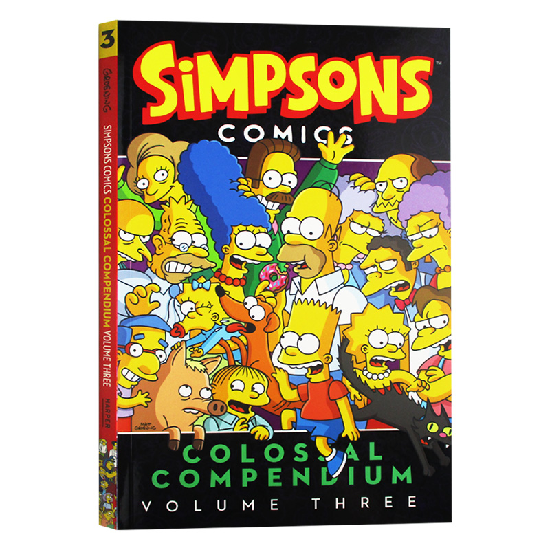 辛普森漫画大全3英文原版