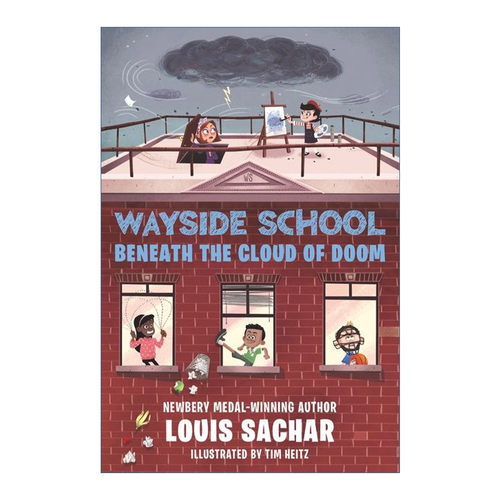 英文原版 Wayside School Beneath the Cloud of Doom 歪歪路小学4 英文版 进口英语原版书籍