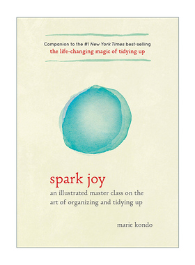 英文原版 Spark Joy The Life Changing Magic of Tidying Up 迸发欢乐 怦然心动的人生整理魔法 精装 英文版 进口英语原版书籍