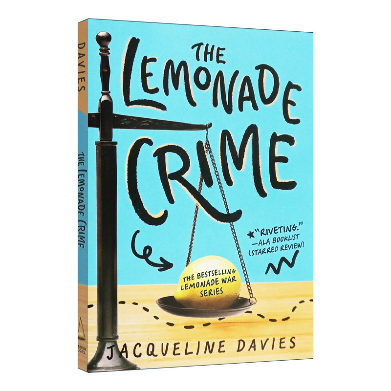 英文原版 The Lemonade Crime 柠檬水大战2神秘失踪的钱 儿童财商培养 The Lemonade War #2 英文版 进口英语原版书籍