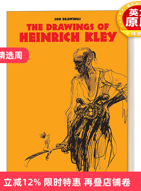 英文原版 The Drawings of Heinrich Kley 海因里希克莱的素描画作 英文版 进口英语原版书籍