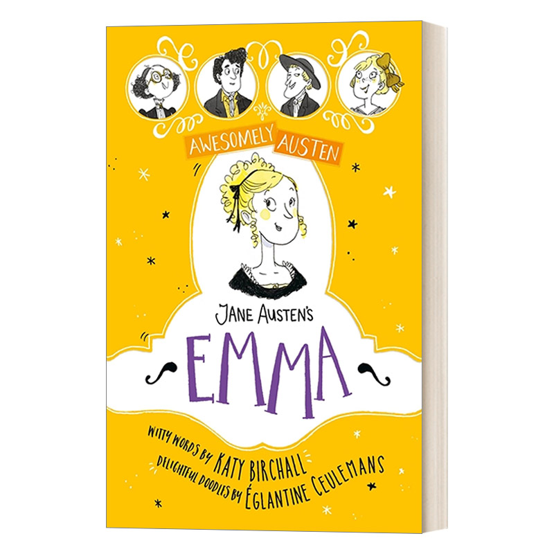 英文原版 Jane Austen's Emma 爱玛 简·奥斯汀 儿童插图版 Awesomely Austen 英文版 进口英语原版书籍