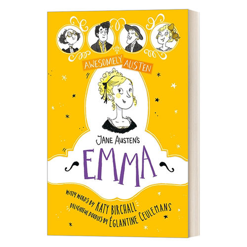 英文原版 Jane Austen's Emma 爱玛 简·奥斯汀 儿童插图版 Awesomely Austen 英文版 进口英语原版书籍