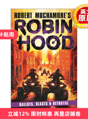 英文原版 Robin Hood 8 Ballots Blasts and Betrayal 罗宾汉8 投票 爆炸和背叛 英文版 进口英语原版书籍