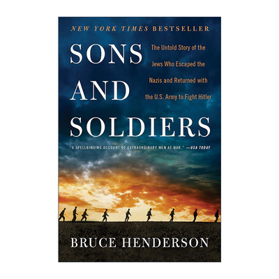 英文原版 Sons and Soldiers 里奇男孩 犹太战士二战生死录 英文版 进口英语原版书籍