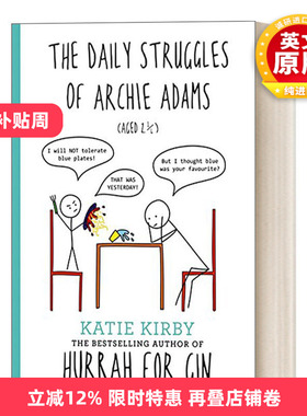 英文原版 Hurrah for Gin The Daily Struggles of Archie Adams Aged 2 ?干杯 阿奇亚当斯的每日挣扎 英文版 进口英语原版书籍