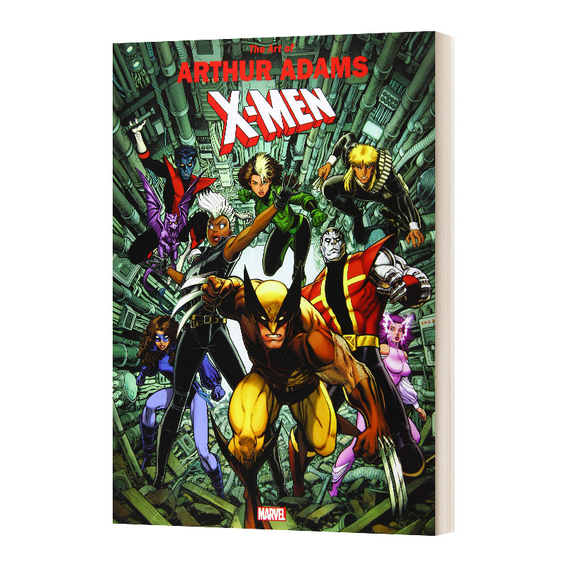 英文原版 Marvel Monograph The Art of Arthur Adams–X-Men 漫威专题 亚瑟亚当斯作品集 X战警 英文版 进口英语原版书籍