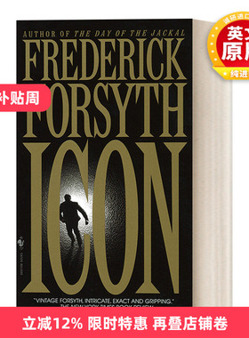 英文原版 Icon 间谍先生 黑色宣言 惊悚悬疑间谍小说 Frederick Forsyth 英文版 进口英语原版书籍