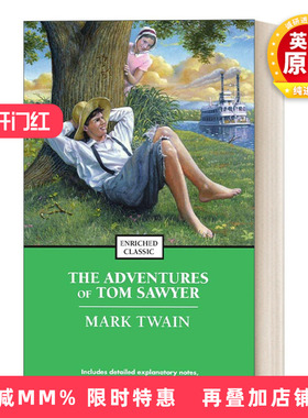 英文原版 The Adventures of Tom Sawyer 汤姆索亚历险记 Enriched Classics系列 英文版 进口英语原版书籍