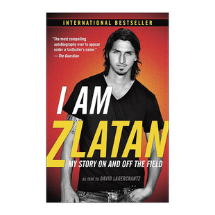 英文版 书籍 Zlatan 瑞典足球运动员传记 曼联 我来讲述真相 我是伊布 进口英语原版 英文原版 Ibrahimovic