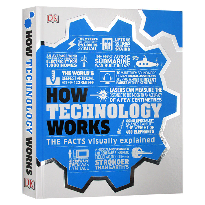 技术如何运作 英文原版 精装 DK How Technology Works 科普与百科 英文版 进口原版英语书籍图片