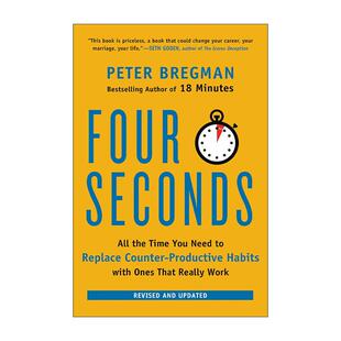 Four 进口英语原版 Seconds 英文版 书籍 4秒钟改掉坏习惯 英文原版