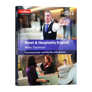 英文版 Collins and 酒店英语 客人接待 English Hotel Hospitality 进口管理类书籍正版 柯林斯酒店英语教程 外宾交流 英文原版