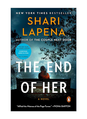 英文原版 The End of Her 她的末日 Shari Lapena 英文版 进口英语原版书籍
