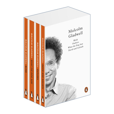 英文原版 The Penguin Gladwell 马尔科姆?格拉德威尔四册作品套装 异类 逆转 眨眼之间 大开眼界 英文版 进口英语原版书籍
