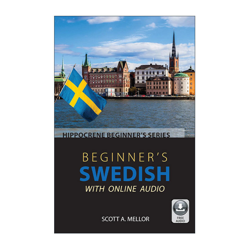 英文原版 Beginner's Swedish with Online Audio 带在线音频的初级瑞典语教程 英文版 进口英语原版书籍