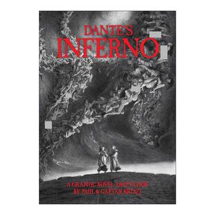 漫画 Dante 地狱篇 英文原版 幻想曲2000导演保罗·布里兹 进口英语原版 Inferno 英文版 书籍 但丁神曲 精装 改编版