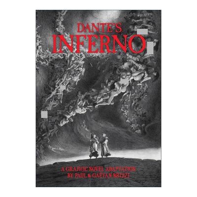 英文原版 Dante's Inferno 但丁神曲 地狱篇 改编版漫画 幻想曲2000导演保罗·布里兹 精装 英文版 进口英语原版书籍
