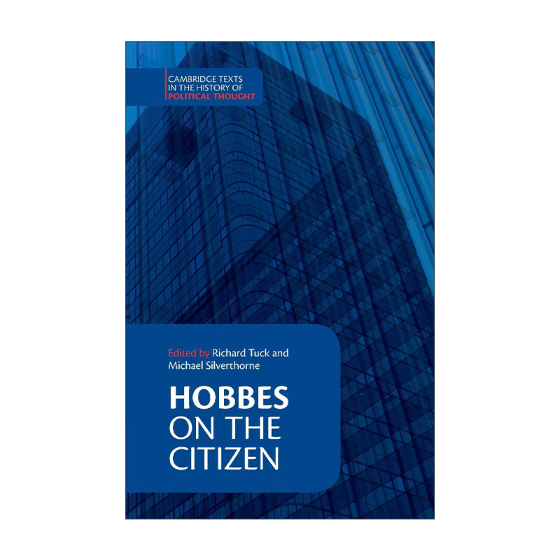 英文原版 Hobbes On the Citizen 托马斯·霍布斯 论公民 剑桥政治思想史文本系列 英文版 进口英语原版书籍