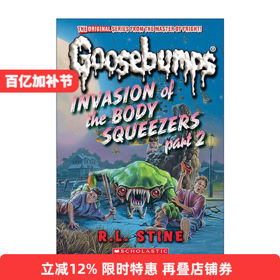 英文原版 Invasion of the Body Squeezers Part 2 鸡皮疙瘩42 英文版 进口英语原版书籍