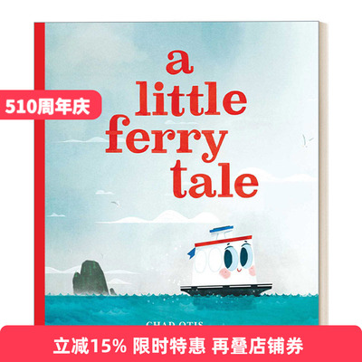 英文原版 A Little Ferry Tale 小渡轮的故事 精装绘本 英文版 进口英语原版书籍