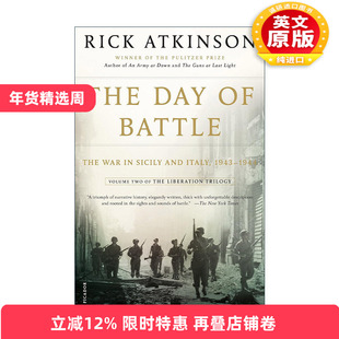 英文原版 The Day of Battle 战斗的日子 从攻占西西里岛到解放意大利1943～1944 英文版 进口英语原版书籍