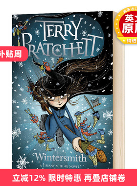 碟形世界4 实习女巫和冬神 英文原版小说 Wintersmith 卡内基儿童文学奖 英文版外国科幻小说书 进口原版英语书籍