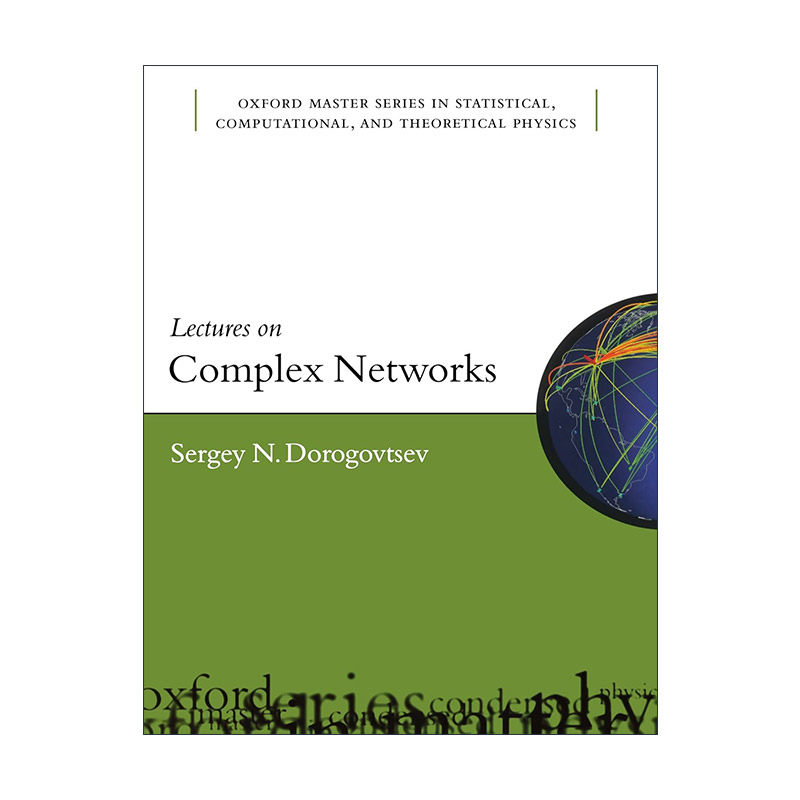英文原版 Lectures on Complex Networks 复杂网络入门讲座 牛津物理研究生教材 英文版 进口英语原版书籍