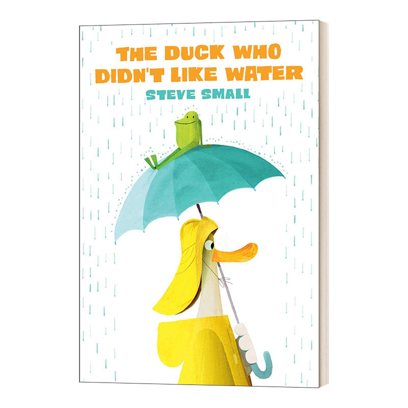 英文原版 the duck who didnt like water 不喜欢水的鸭子 英文版 4