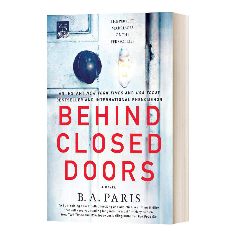 英文原版小说 Behind Closed Doors 闭门造车 英文版 进口英语原版书籍