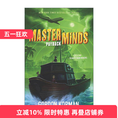 英文原版 Masterminds Payback 幕后黑手3 复仇 戈登·科曼 动作冒险小说 英文版 进口英语原版书籍