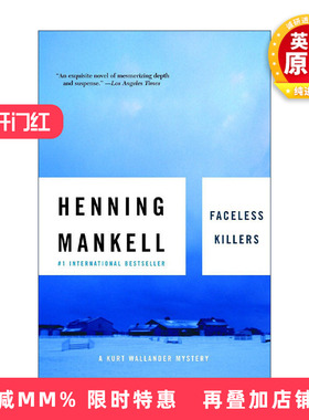 英文原版 Faceless Killers Kurt Wallander Mysteries 01 无面杀手 神探维兰德系列1 同名美剧原著 金匕首奖得主Henning Mankell