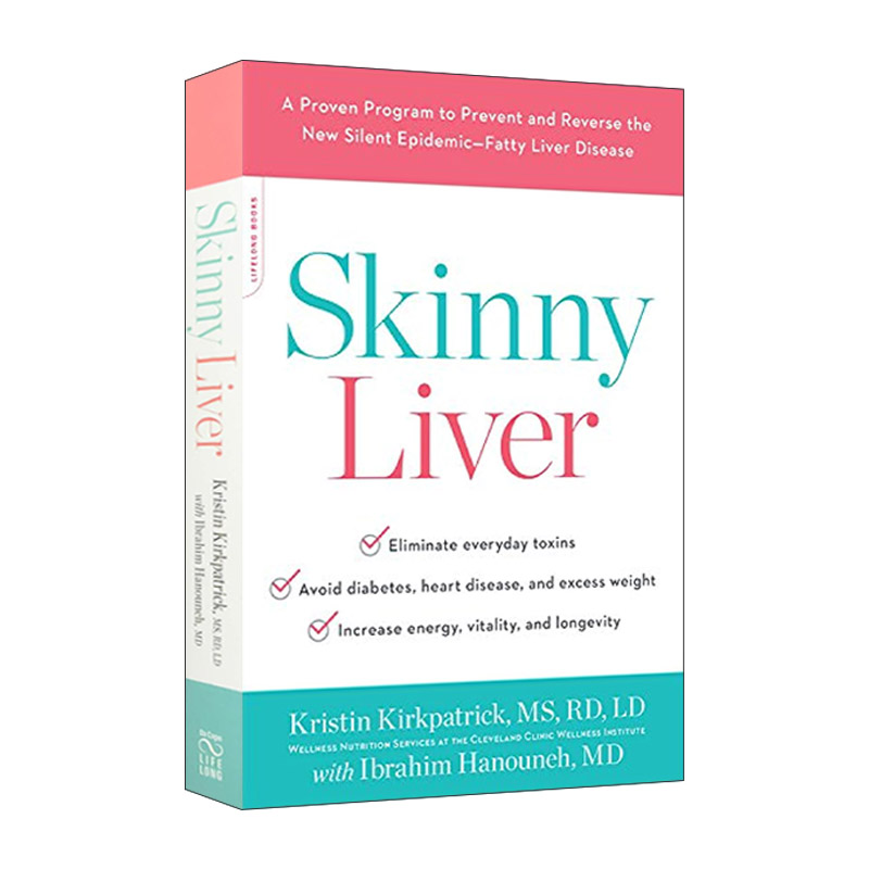 英文原版 Skinny Liver 28天消除脂肪肝 4周养肝计划 80道保肝降脂食谱 英文版 进口英语原版书籍