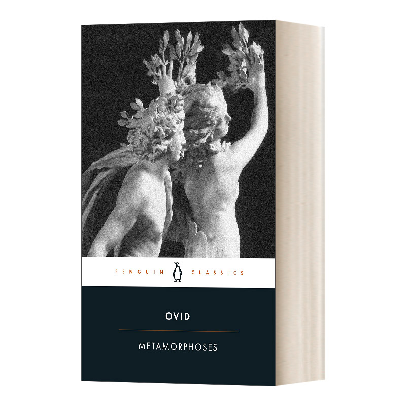英文原版 Metamorphoses 变形记 黑经典 英文版 进口英语原版书籍