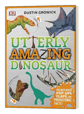 英文原版 Utterly Amazing Dinosaur 绝对惊人的恐龙 精装 英文版 进口英语原版书籍儿童全英语书