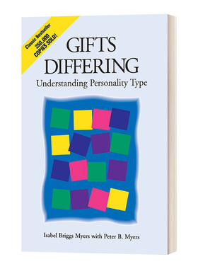 英文原版 Gifts Differing 天生不同 人格类型识别和潜能开发 豆瓣推荐 心理学 Isabel Briggs Myers 英文版 进口英语原版书籍