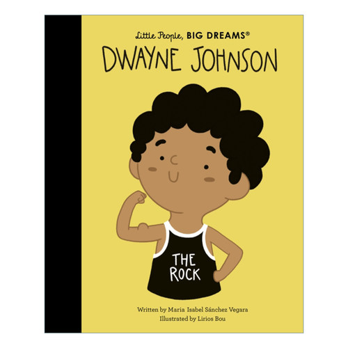 英文原版 Little People Big Dreams Dwayne Johnson 小人物大梦想纸板书 巨石强森 道恩强森 职业摔角 精装 英文版 进口书籍