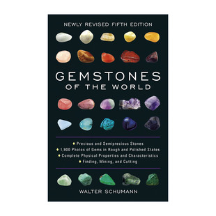 英文原版 Gemstones of the World 宝石世界 精装第5版修订 英文版 进口英语原版书籍