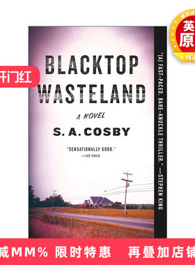 英文原版 Blacktop Wasteland 黑色荒原 S.A.寇斯比 惊悚小说 英文版 进口英语原版书籍