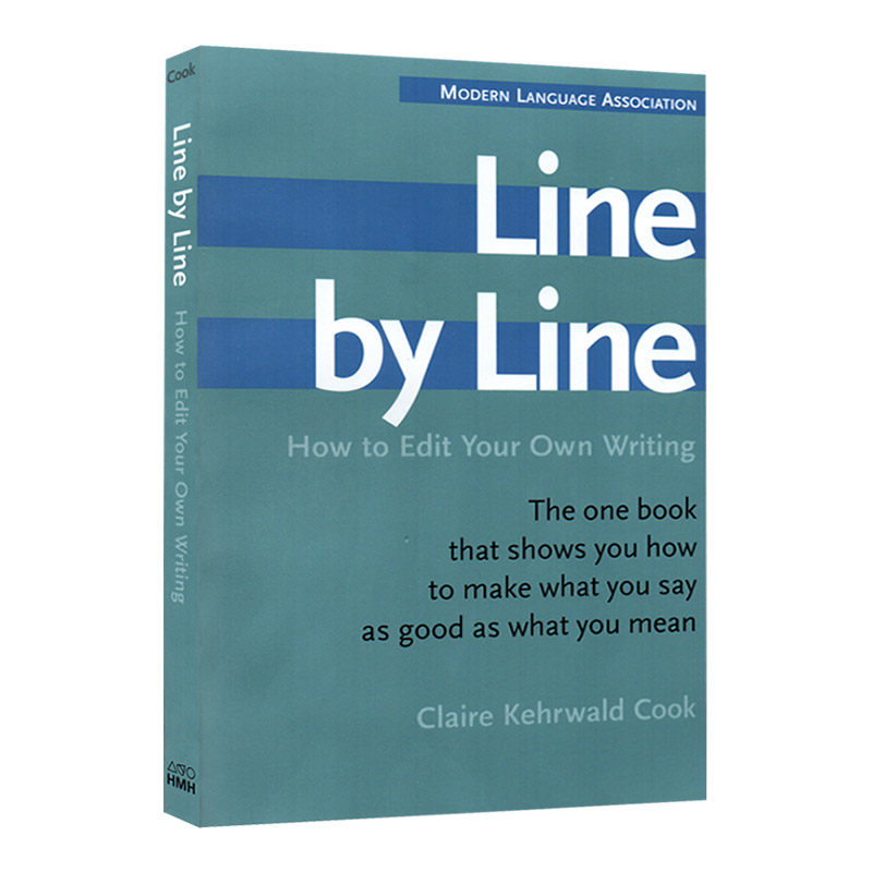 一行行 如何编辑你写的文章 英文原版 Line by Line 写作指南参考工具书 英文版进口原版英语书籍