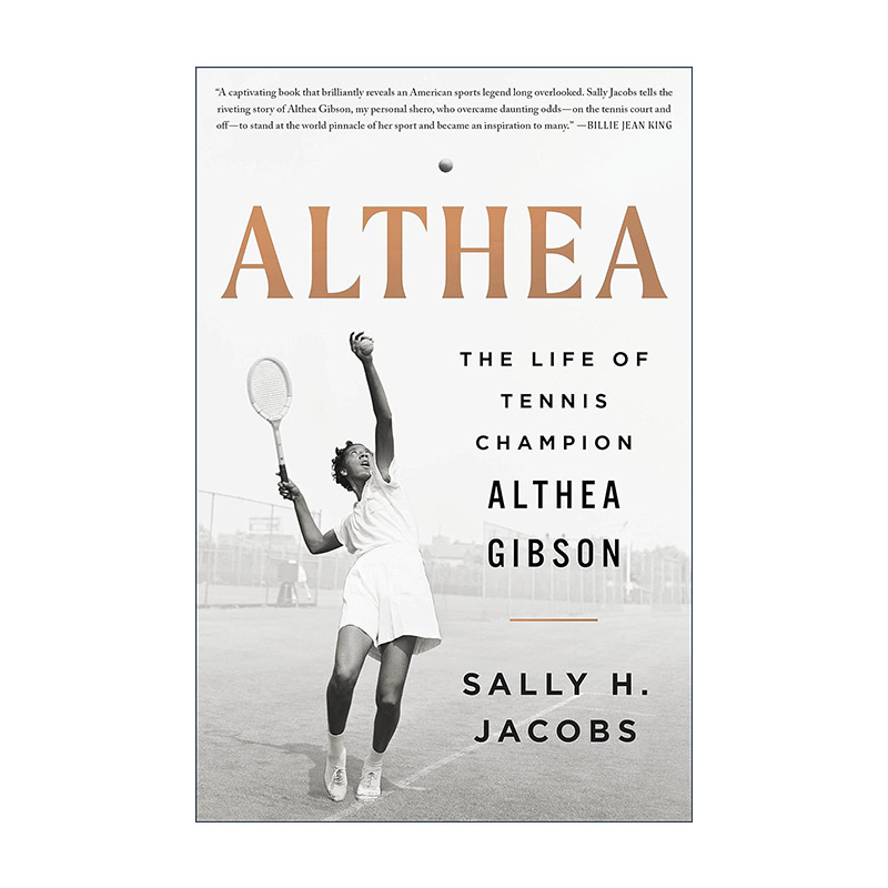 英文原版 Althea 网球冠军阿尔西娅·吉布森的生活 精装 英文版 进口英语原版书籍
