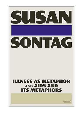 英文原版 Illness as Metaphor and AIDS and Its Metaphors 疾病的隐喻 苏珊桑塔格 英文版 进口英语原版书籍