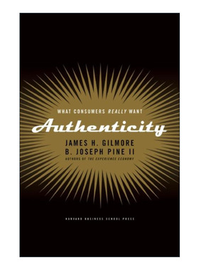 英文原版 Authenticity 体验真实 掌握顾客的真正渴望 市场营销 哈佛商业评论 精装 英文版 进口英语原版书籍
