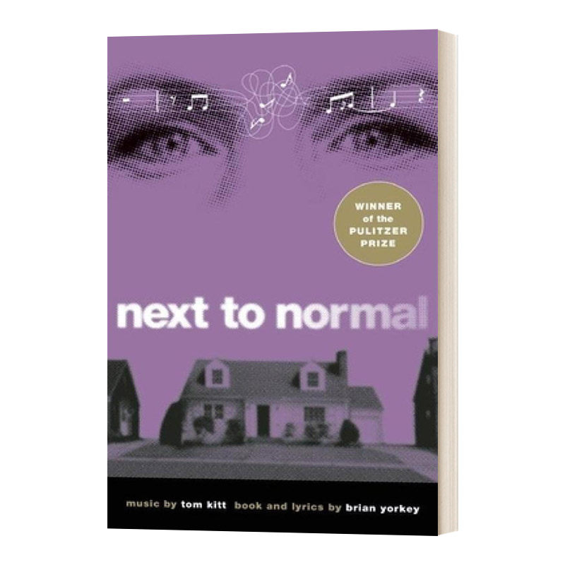 英文原版 next to normal 近乎正常 英文版 进口英语原版书籍
