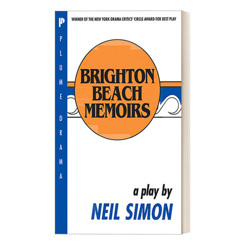 英文原版 Brighton Beach Memoirs 小人物日记 戏剧回忆录 传记 马克·吐温美国幽默奖得主Neil Simon 英文版 进口英语原版书籍