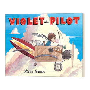 英文原版 the Violet 儿童科学航空主题小说 Pilot Steve 飞行员维奥莱特 英文版 书籍 进口英语原版 Breen