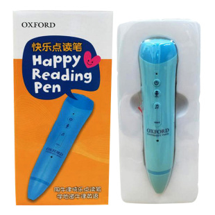 Pen 牛津英语点读笔早教3 Go配套智能识字快乐儿童英文点读笔 Happy Oxford 新版 6岁 Reading 幼儿英语启蒙教材Get Set 进口原版