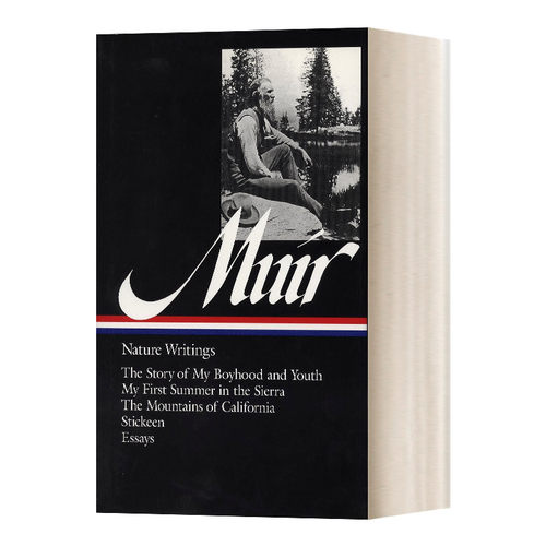 英文原版 John Muir Nature Writings LOA #92 约翰·缪尔 自然 精装 英文版 进口英语原版书籍