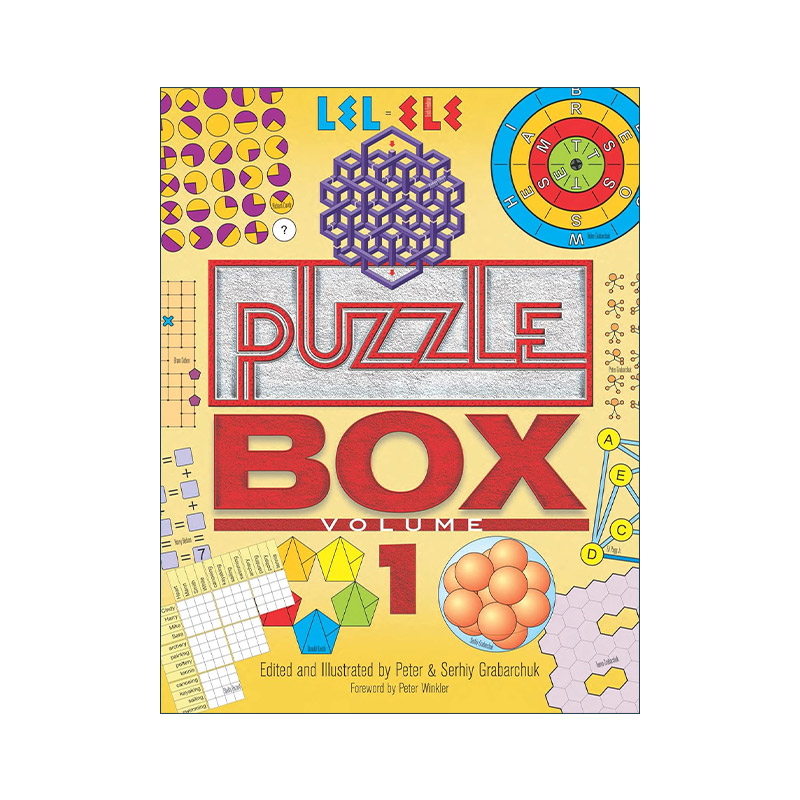 英文原版 Puzzle Box Volume 1 数学谜题集 卷一 益智游戏 Peter Grabarchuk 英文版 进口英语原版书籍