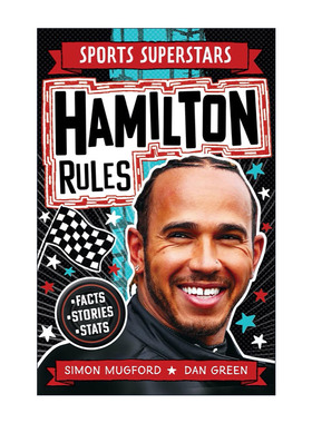 英文原版 Sports Superstars Lewis Hamilton Rules 运动明星特辑 F1赛车手 刘易斯汉密尔顿 英文版 进口英语原版书籍